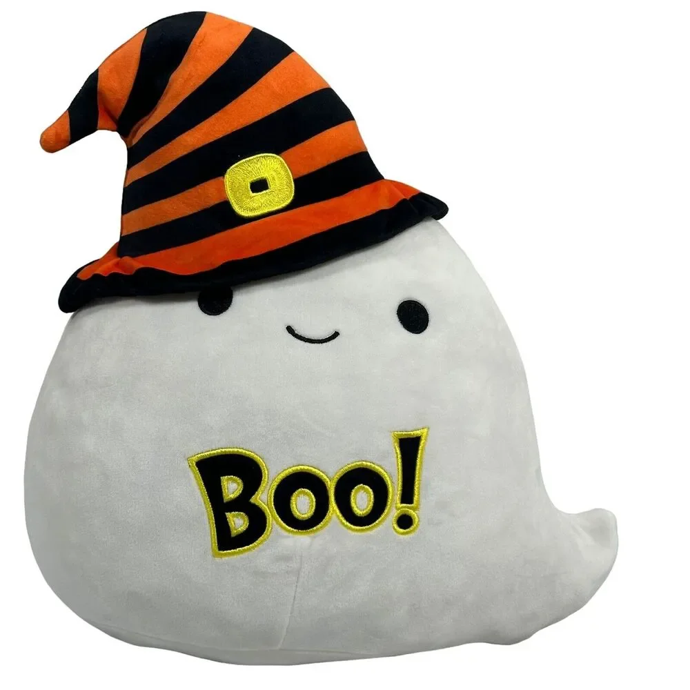 Squishmallows Official Halloween Grace the Ghost 16” Plush Toy Decor Pillow